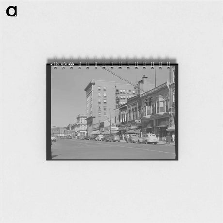 アートメモ帳-Main Street, Walla Walla
 - ラッセル リー Memo.