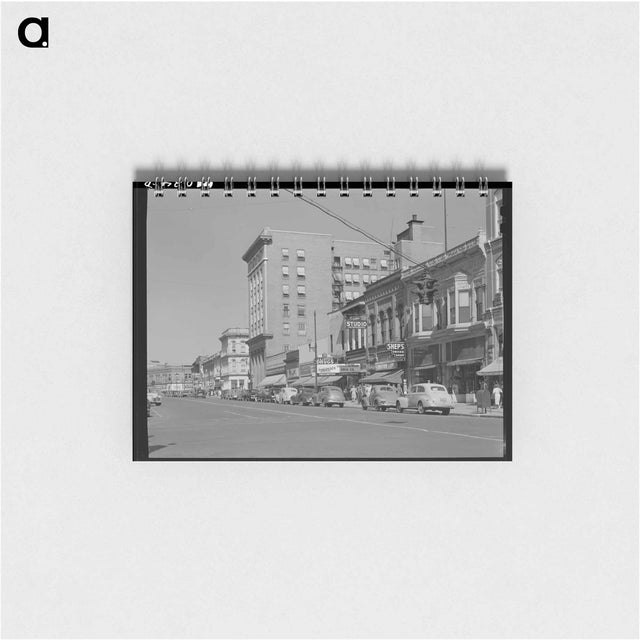 アートメモ帳-Main Street, Walla Walla
 - ラッセル リー Memo.