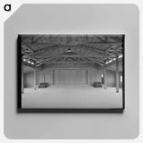 アートパネル-Migratory Labor Camp Interior
 - ラッセル リー Canvas.