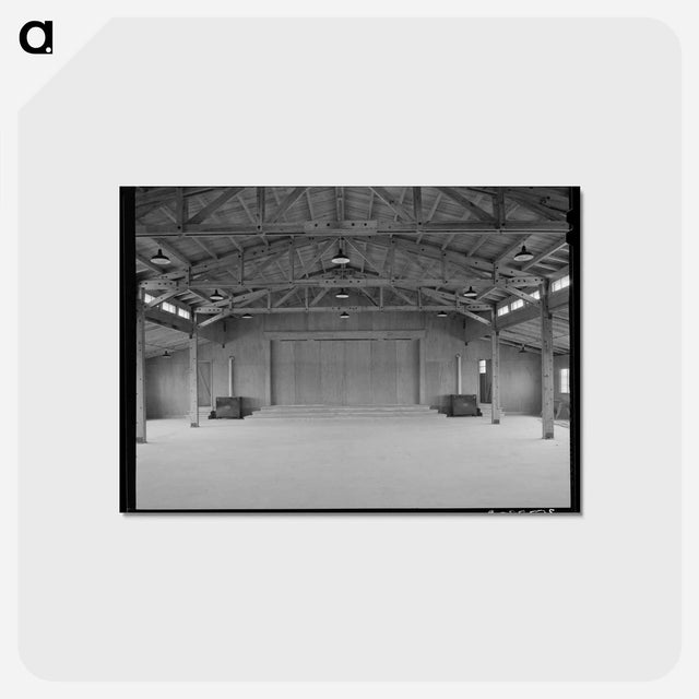 アートポストカード-Migratory Labor Camp Interior
 - ラッセル リー Postcard.
