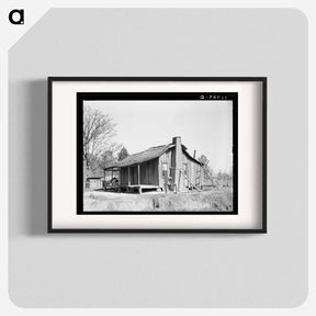 アートポスター-Mississippi Cabin
 - ラッセル リー Poster.