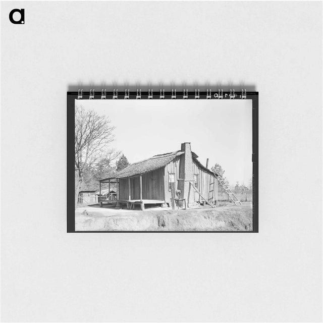 アートメモ帳-Mississippi Cabin
 - ラッセル リー Memo.