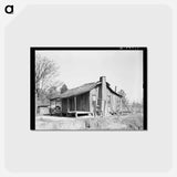 アートポストカード-Mississippi Cabin
 - ラッセル リー Postcard.
