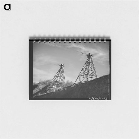 アートメモ帳-Shasta Dam Construction
 - ラッセル リー Memo.