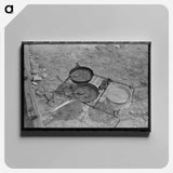 アートパネル-Shearers' Noonday Meal
 - ラッセル リー Canvas.