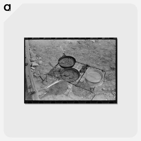 アートポストカード-Shearers' Noonday Meal
 - ラッセル リー Postcard.