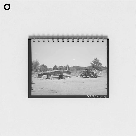 アートメモ帳-Caudills' Dugout Home
 - ラッセル リー Memo.