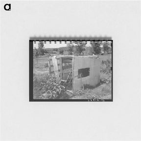 アートメモ帳-Burlap Chicken House
 - ラッセル リー Memo.