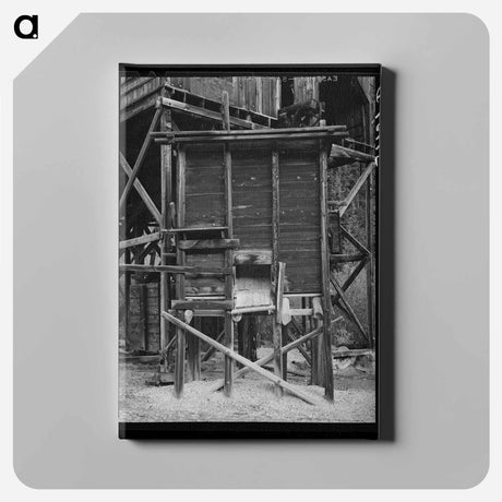 アートパネル-Ore Loading Bin
 - ラッセル リー Canvas.