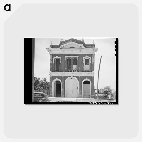 アートポストカード-Tombstone City Hall
 - ラッセル リー Postcard.