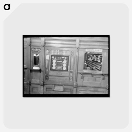 アートポストカード-Ouray Post Office
 - ラッセル リー Postcard.