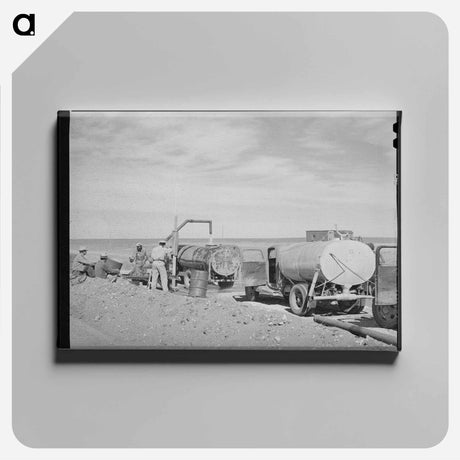 アートパネル-Filling Tanks
 - ラッセル リー Canvas.