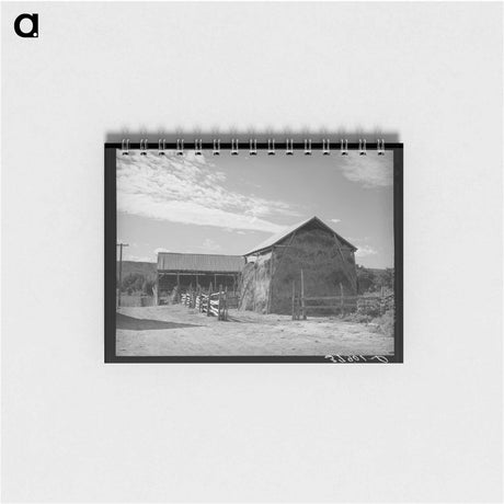 アートメモ帳-Mormon Farm, Santa Clara
 - ラッセル リー Memo.