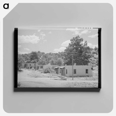 アートパネル-Company Housing at Tyrone
 - ラッセル リー Canvas.