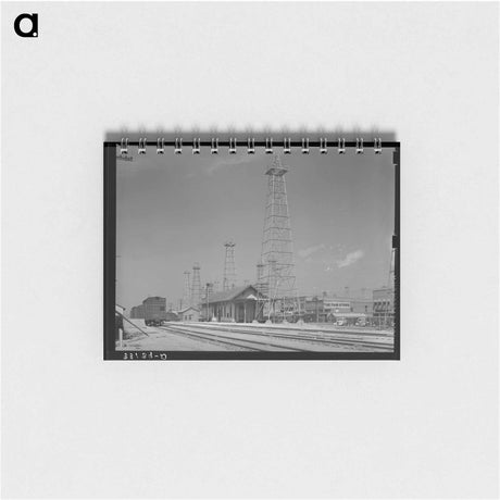 アートメモ帳-Kilgore, Texas Railroad
 - ラッセル リー Memo.