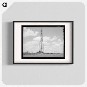 アートポスター-Texas Oil Well
 - ラッセル リー Poster.