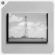アートパネル-Texas Oil Well
 - ラッセル リー Canvas.