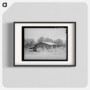 アートポスター-Barn on Tenant Farm
 - ラッセル リー Poster.
