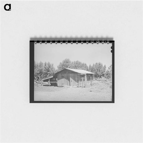 アートメモ帳-Barn on Tenant Farm
 - ラッセル リー Memo.