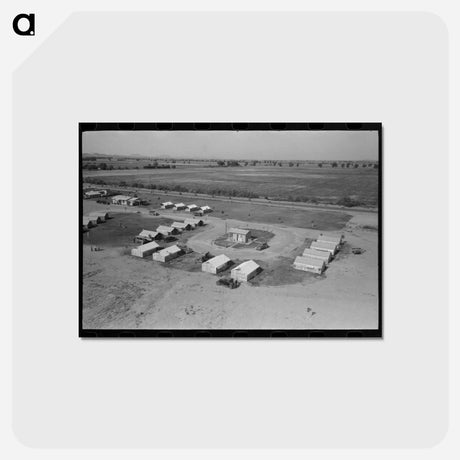 アートポストカード-Agua Fria Isolation Unit
 - ラッセル リー Postcard.