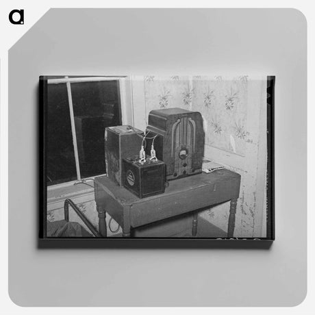 アートパネル-Farm Radio
 - ラッセル リー Canvas.