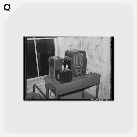 アートポストカード-Farm Radio
 - ラッセル リー Postcard.