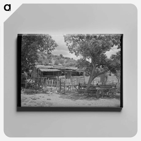 アートパネル-House in Georgetown
 - ラッセル リー Canvas.