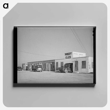 アートパネル-Corpus Christi Tourist Courts
 - ラッセル リー Canvas.