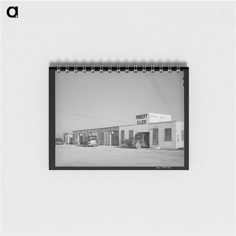 アートメモ帳-Corpus Christi Tourist Courts
 - ラッセル リー Memo.