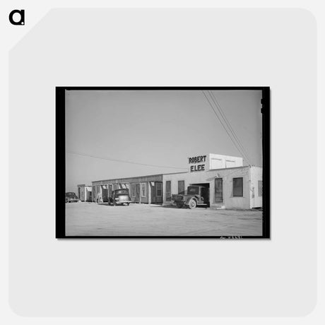 アートポストカード-Corpus Christi Tourist Courts
 - ラッセル リー Postcard.