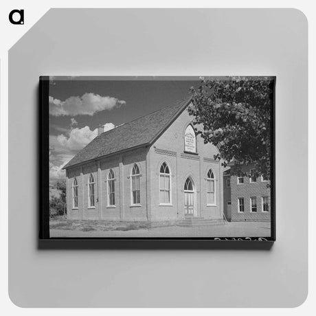 アートパネル-Church of the Latter Day Saints, Santa Clara
 - ラッセル リー Canvas.