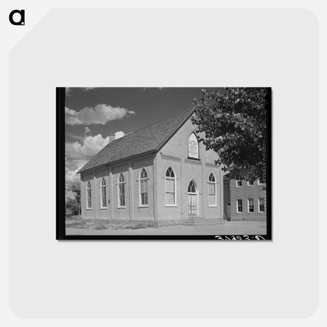 アートポストカード-Church of the Latter Day Saints, Santa Clara
 - ラッセル リー Postcard.