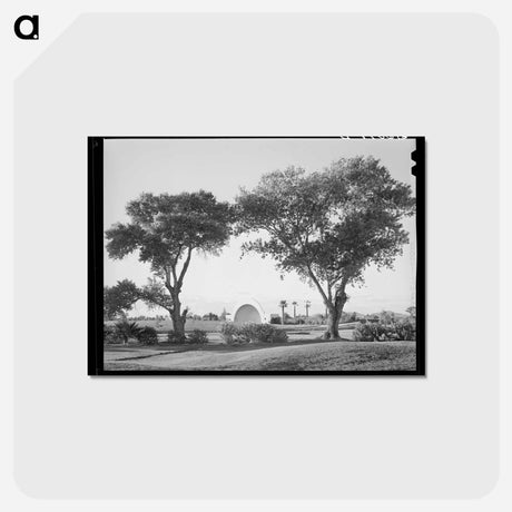 アートポストカード-Phoenix Band Shell
 - ラッセル リー Postcard.