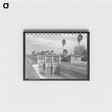 アートメモ帳-Irrigation Canal and Irrigated Citrus Grove
 - ラッセル リー Memo.