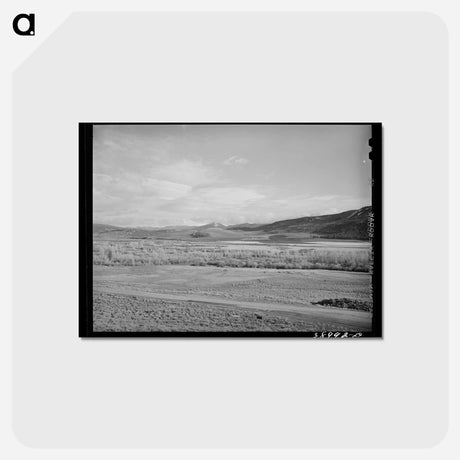 アートポストカード-Valley of the Colorado River
 - ラッセル リー Postcard.