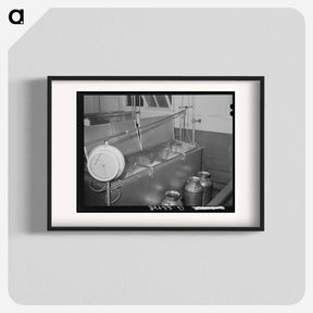 アートポスター-Pasteurizing Milk
 - ラッセル リー Poster.
