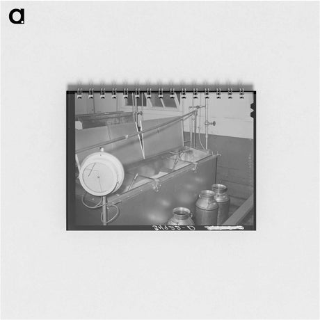 アートメモ帳-Pasteurizing Milk
 - ラッセル リー Memo.