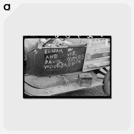 アートポストカード-Waco Truck Sign
 - ラッセル リー Postcard.