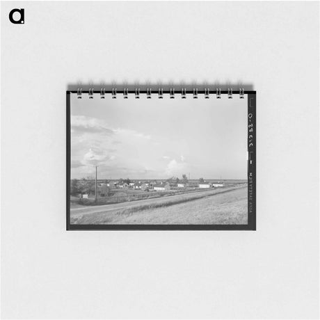 アートメモ帳-Quarters for Laborers
 - ラッセル リー Memo.