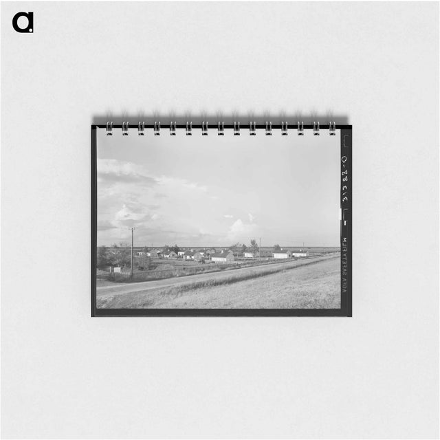 アートメモ帳-Quarters for Laborers
 - ラッセル リー Memo.