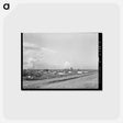 アートポストカード-Quarters for Laborers
 - ラッセル リー Postcard.