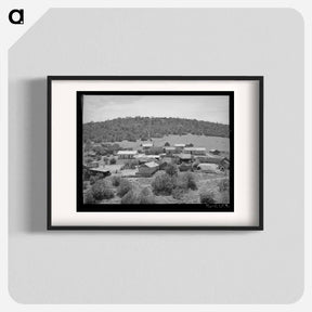 アートポスター-Accident Marker, Bernalillo County
 - ラッセル リー Poster.