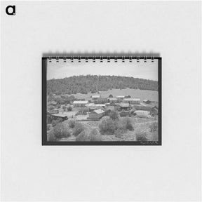 アートメモ帳-Accident Marker, Bernalillo County
 - ラッセル リー Memo.