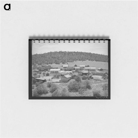 アートメモ帳-Accident Marker, Bernalillo County
 - ラッセル リー Memo.
