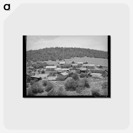 アートポストカード-Accident Marker, Bernalillo County
 - ラッセル リー Postcard.