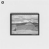 アートメモ帳-Side of Stone Barn
 - ラッセル リー Memo.