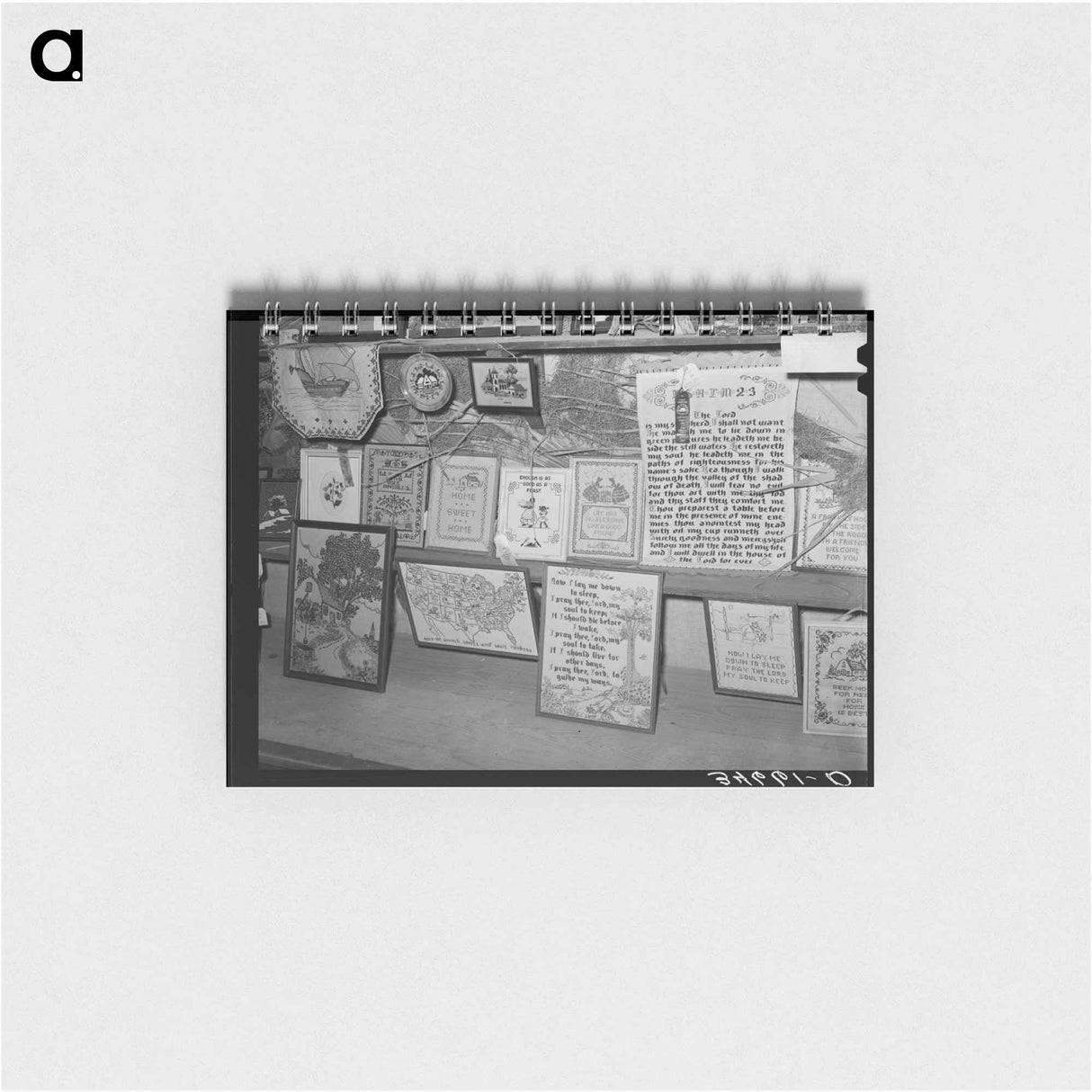 アートメモ帳-Gonzales County Fair Needlework Exhibit
 - ラッセル リー Memo.