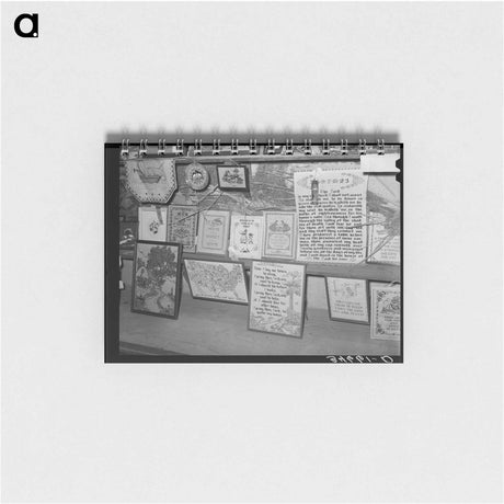アートメモ帳-Gonzales County Fair Needlework Exhibit
 - ラッセル リー Memo.
