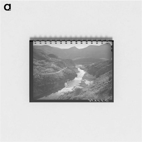 アートメモ帳-Highway U.S. 60, Gila County
 - ラッセル リー Memo.