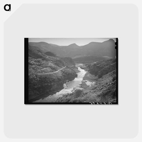 アートポストカード-Highway U.S. 60, Gila County
 - ラッセル リー Postcard.